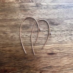 Rose Gold Earrings
